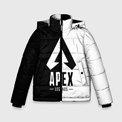 Зимняя куртка для мальчика Apex Legends: Black & White