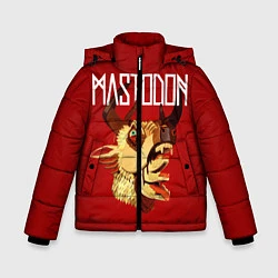 Куртка зимняя для мальчика Mastodon: Leviathan, цвет: 3D-черный