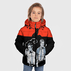 Куртка зимняя для мальчика True Detective: Red & Black, цвет: 3D-красный — фото 2