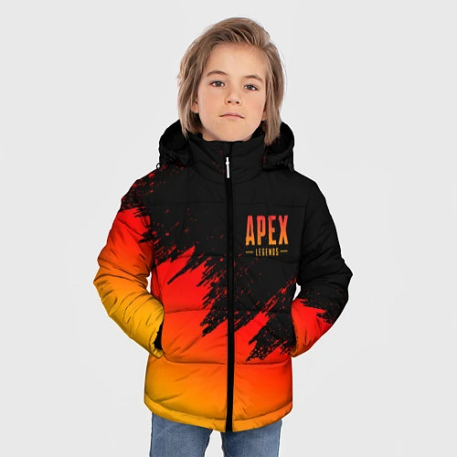 Зимняя куртка для мальчика Apex Sprite / 3D-Черный – фото 3