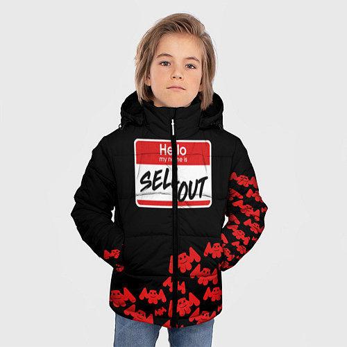 Зимняя куртка для мальчика Marshmello: Sell Out / 3D-Черный – фото 3