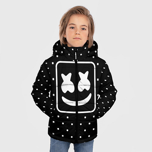 Зимняя куртка для мальчика Marshmelo Black / 3D-Черный – фото 3