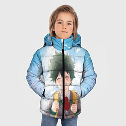 Куртка зимняя для мальчика School, цвет: 3D-светло-серый — фото 2