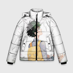 Куртка зимняя для мальчика Дождь, цвет: 3D-светло-серый