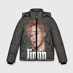 Куртка зимняя для мальчика BTS Jimin, цвет: 3D-красный