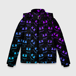 Куртка зимняя для мальчика Marshmello: Dark Neon, цвет: 3D-красный
