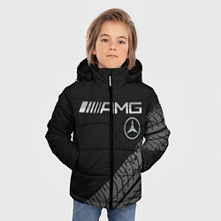 Куртка зимняя для мальчика Mercedes AMG: Street Racing, цвет: 3D-красный — фото 2