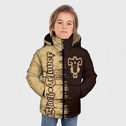Куртка зимняя для мальчика Black Clover, цвет: 3D-черный — фото 2