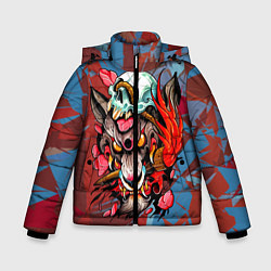 Куртка зимняя для мальчика Torch, цвет: 3D-черный