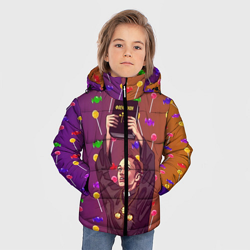 Зимняя куртка для мальчика Gone Fludd art 4 / 3D-Черный – фото 3