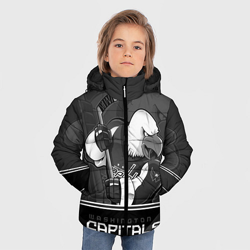 Зимняя куртка для мальчика Washington Capitals: Mono / 3D-Черный – фото 3