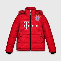 Куртка зимняя для мальчика FC Bayern: Home 19-20, цвет: 3D-черный