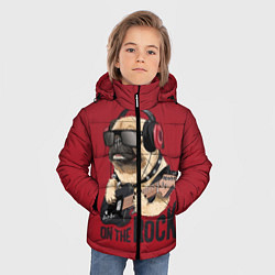 Куртка зимняя для мальчика On the rock, цвет: 3D-красный — фото 2