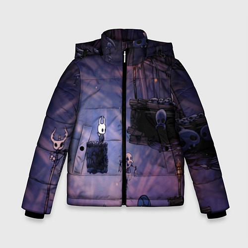 Зимняя куртка для мальчика HOLLOW KNIGHT / 3D-Светло-серый – фото 1