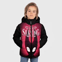 Куртка зимняя для мальчика Hollow Knight: Silksong, цвет: 3D-черный — фото 2