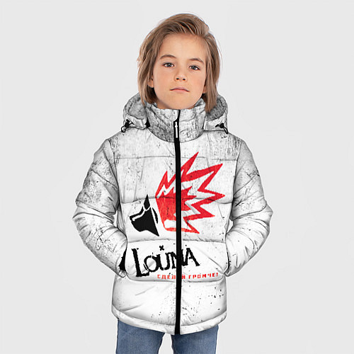 Зимняя куртка для мальчика Louna / 3D-Черный – фото 3