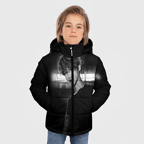 Зимняя куртка для мальчика Stray Kids / 3D-Черный – фото 3