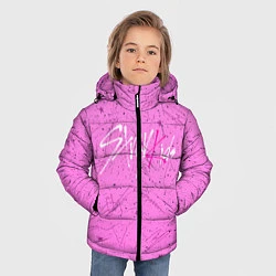 Куртка зимняя для мальчика STRAY KIDS АВТОГРАФЫ, цвет: 3D-черный — фото 2