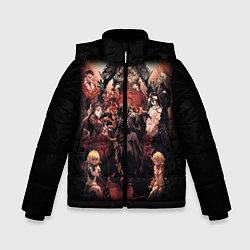 Куртка зимняя для мальчика Overlord 1, цвет: 3D-красный