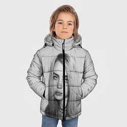 Куртка зимняя для мальчика BILLIE EILISH, цвет: 3D-черный — фото 2