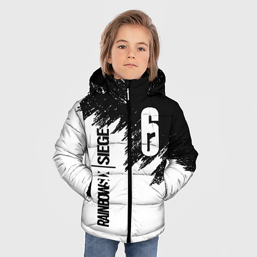 Зимняя куртка для мальчика RAINBOW SIX SIEGE / 3D-Черный – фото 3