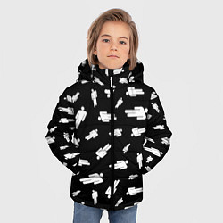 Куртка зимняя для мальчика Billie Eilish: Blohsh, цвет: 3D-черный — фото 2