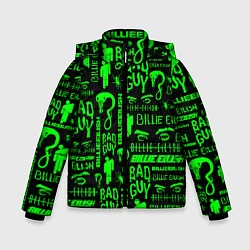 Зимняя куртка для мальчика Billie Eilish: Bad Guy