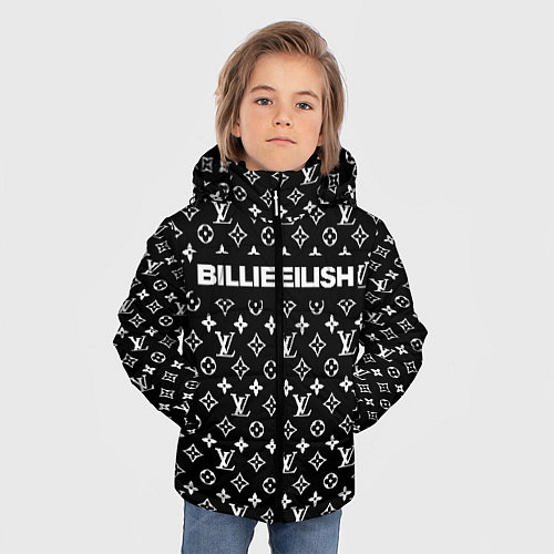 Зимняя куртка для мальчика BILLIE EILISH x LOUIS VUITTON / 3D-Черный – фото 3