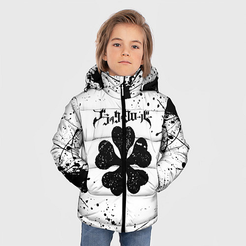 Зимняя куртка для мальчика ЧЁРНЫЙ КЛЕВЕР / 3D-Черный – фото 3