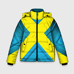 Куртка зимняя для мальчика Икс для косплея, цвет: 3D-светло-серый