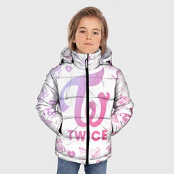 Куртка зимняя для мальчика TWICE, цвет: 3D-светло-серый — фото 2