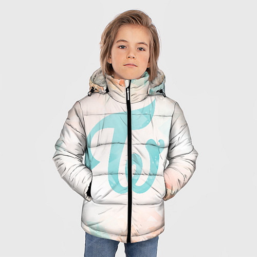 Зимняя куртка для мальчика TWICE / 3D-Черный – фото 3