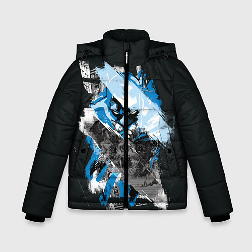 Зимняя куртка для мальчика Batman / 3D-Светло-серый – фото 1