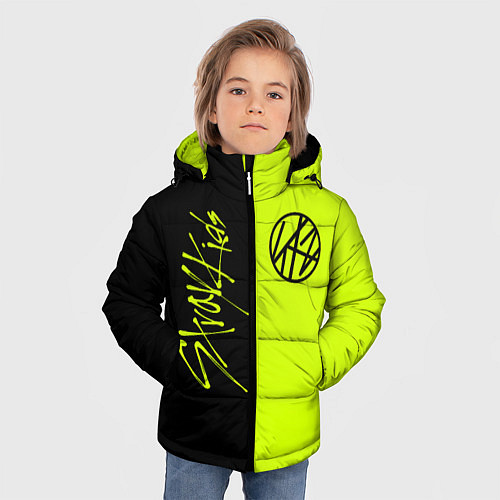 Зимняя куртка для мальчика Stray Kids / 3D-Черный – фото 3