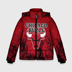 Куртка зимняя для мальчика CHICAGO BULLS, цвет: 3D-красный