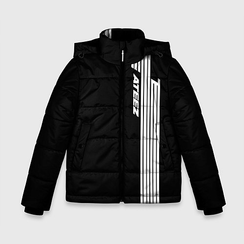 Зимняя куртка для мальчика ATEEZ / 3D-Светло-серый – фото 1