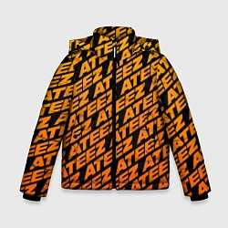 Куртка зимняя для мальчика ATEEZ, цвет: 3D-черный