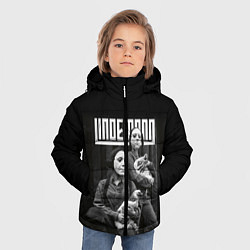 Куртка зимняя для мальчика Lindemann, цвет: 3D-черный — фото 2