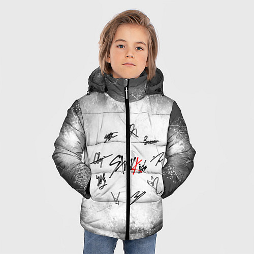 Зимняя куртка для мальчика STRAY KIDS / 3D-Черный – фото 3