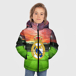 Куртка зимняя для мальчика FC Real Madrid, цвет: 3D-черный — фото 2