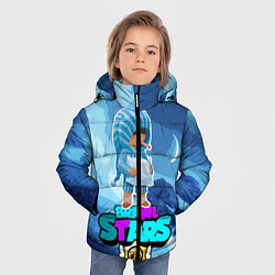 Куртка зимняя для мальчика BRAWL STARS х LEON SLEEPY, цвет: 3D-черный — фото 2