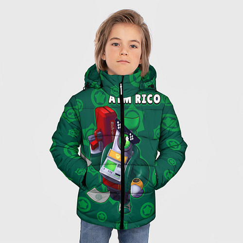 Зимняя куртка для мальчика ATM RICO / 3D-Черный – фото 3