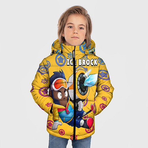 Зимняя куртка для мальчика Ace Brock / 3D-Черный – фото 3
