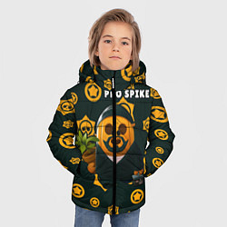 Куртка зимняя для мальчика Pro Spike, цвет: 3D-черный — фото 2