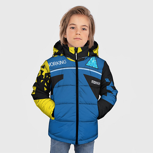 Зимняя куртка для мальчика Detroit:become / 3D-Черный – фото 3