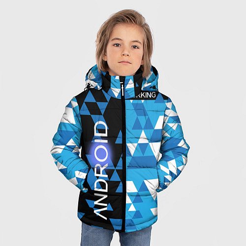 Зимняя куртка для мальчика Detroit:become / 3D-Черный – фото 3