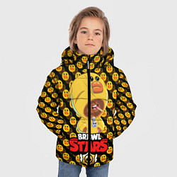 Куртка зимняя для мальчика BRAWL STARS SALLY LEON, цвет: 3D-черный — фото 2