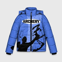 Куртка зимняя для мальчика Archery, цвет: 3D-черный