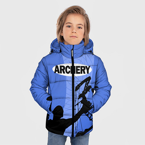 Зимняя куртка для мальчика Archery / 3D-Черный – фото 3