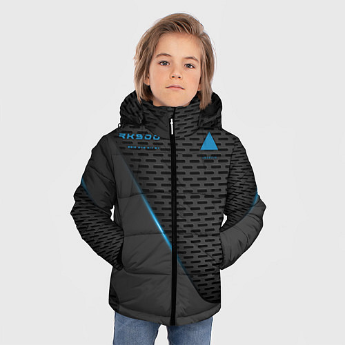 Зимняя куртка для мальчика Detroit RK900 / 3D-Черный – фото 3